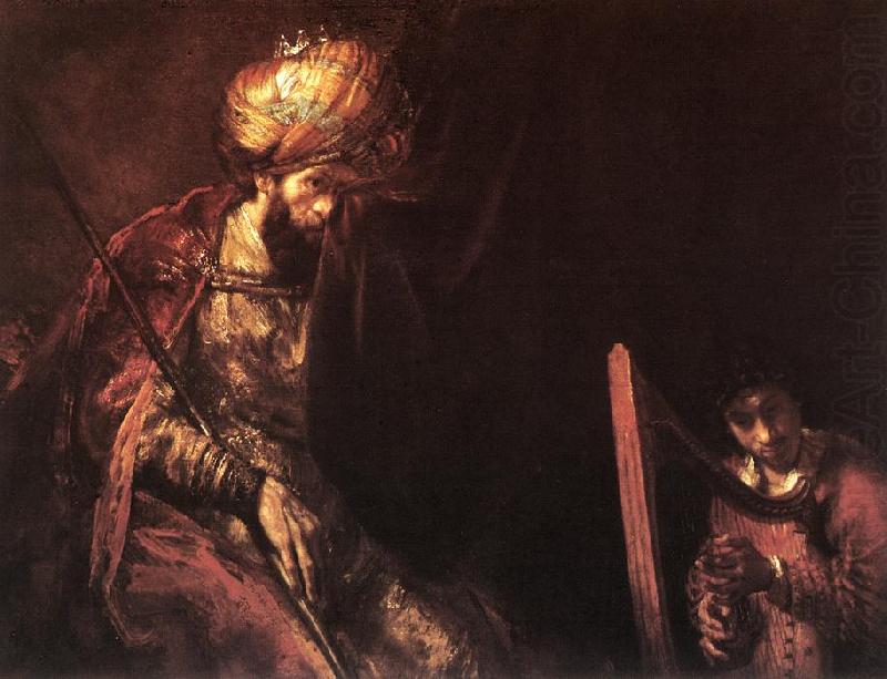 Saul and David, REMBRANDT Harmenszoon van Rijn